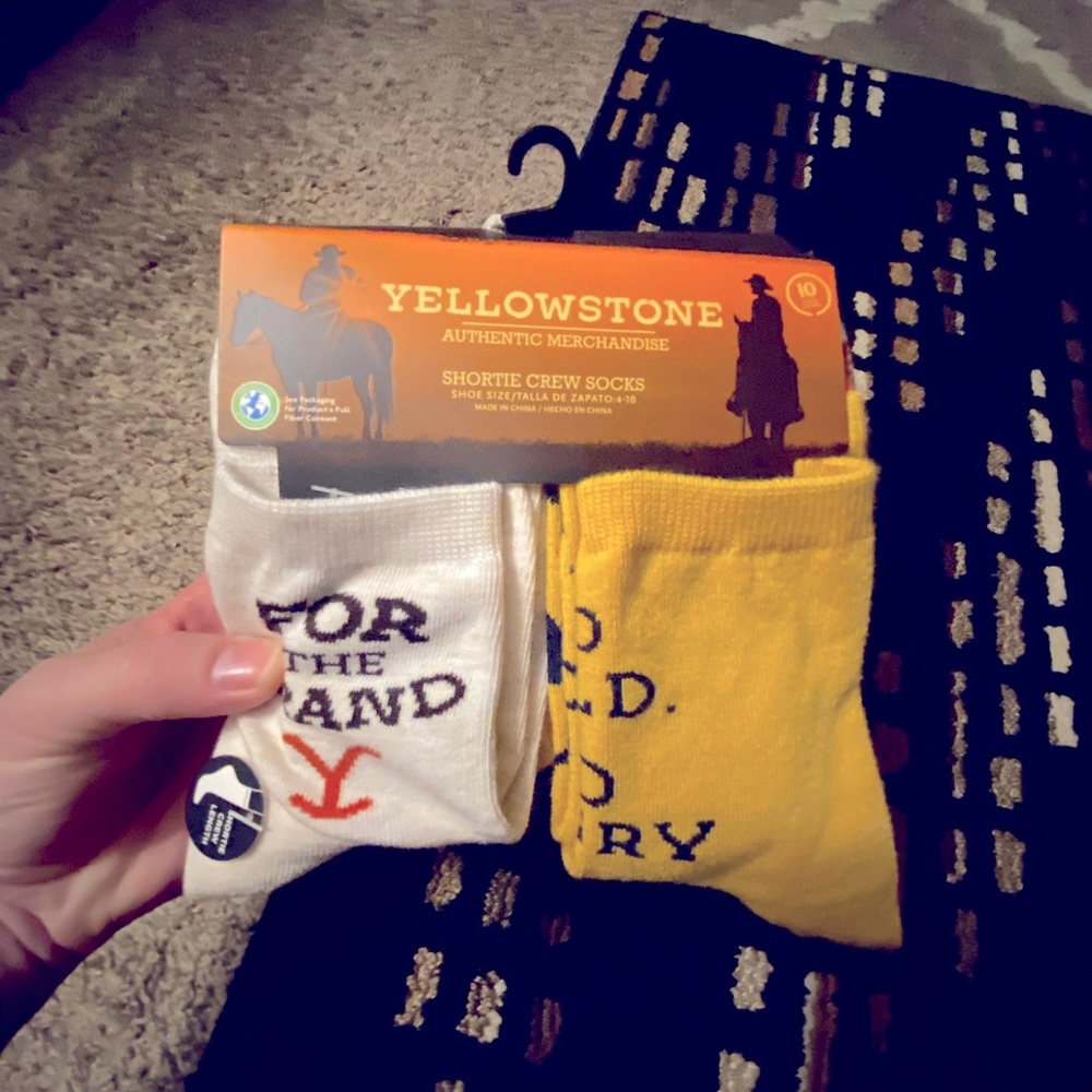 Yellowstone Shortie 10 pack socks